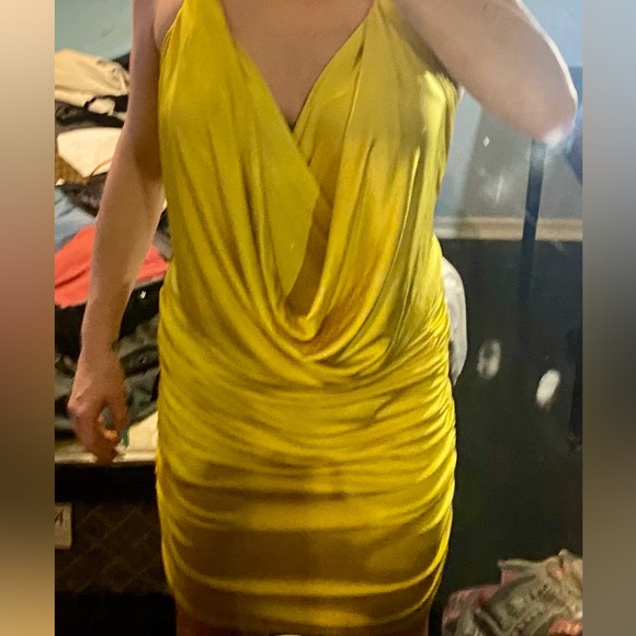 Baby Phat Backless Yellow Halter - Picture 2 of 5